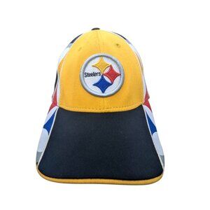 Pittsburgh Steelers Reebok NFL Equipment Yellow & Black Adjustable Baseball Cap